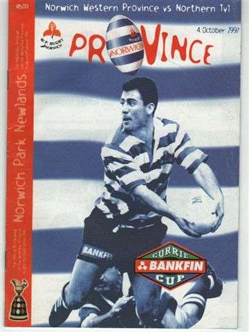 WESTERN PROVINCE VS NORTHERN TRANSVAAL - 4 OCTOBER 1997