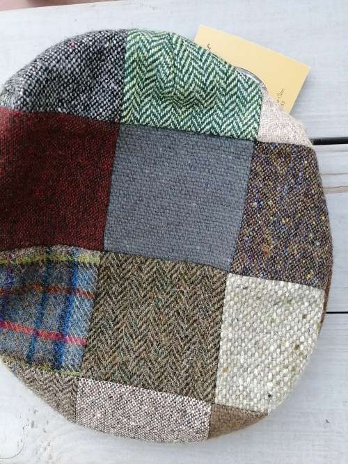 DREW PRITCHARD STYLE IRISH TWEED FLAT CAP - NEVER WORN