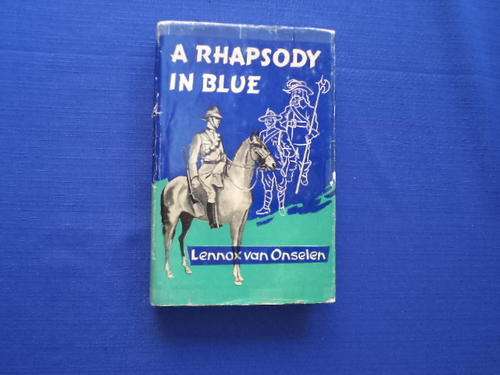 A Rhapsody in Blue by Lennox van Onselen. [R30.00 postage extra]
