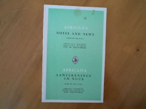Africana Notes and News Diary of the Siege of Mafeking Price does not include postage