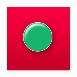 UV Solid Colour Gel Green