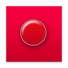 UV Solid Colour Gel Red