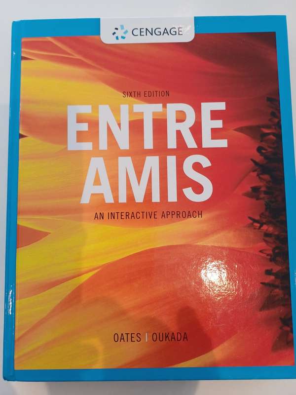 Entre Amis: an interactive approach 6th Ed