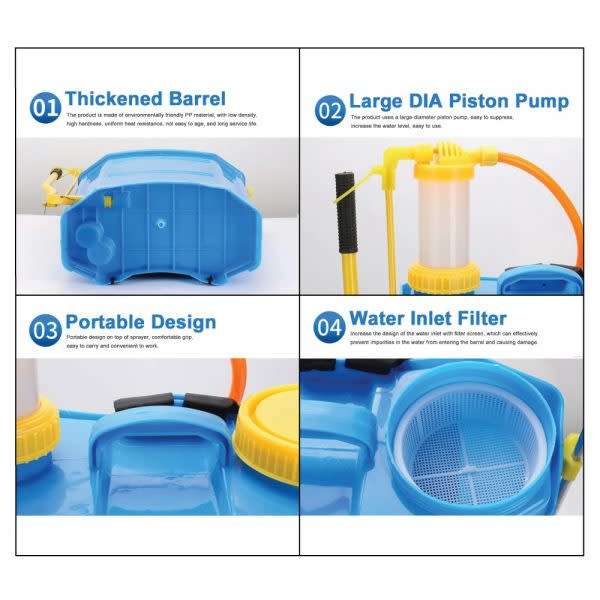 Dipper Sprayer Knapsack 16L