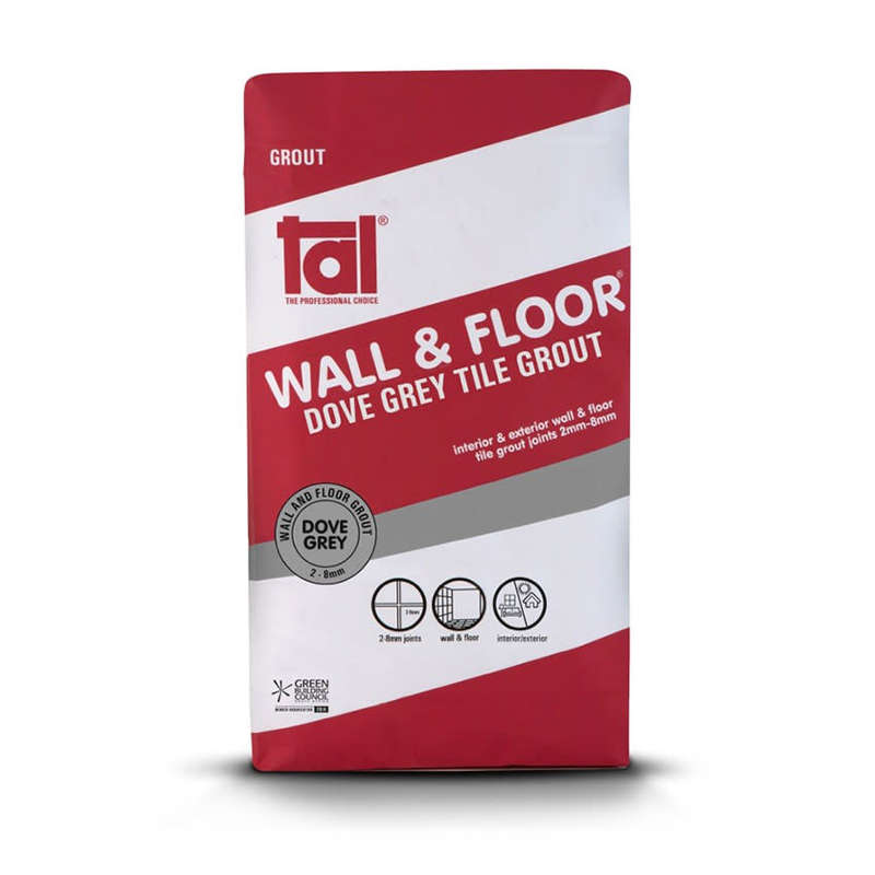 TAL GROUT DOVE GREY 20KG