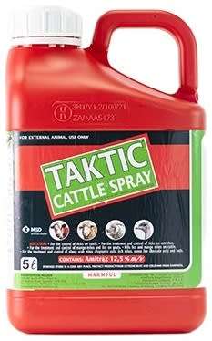 Taktic Cattle Spray 5lt MSD
