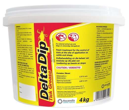 Delta Tick Grease 4kg Kyron Animal Health