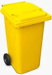 WHEELIE BIN 240lt Yellow