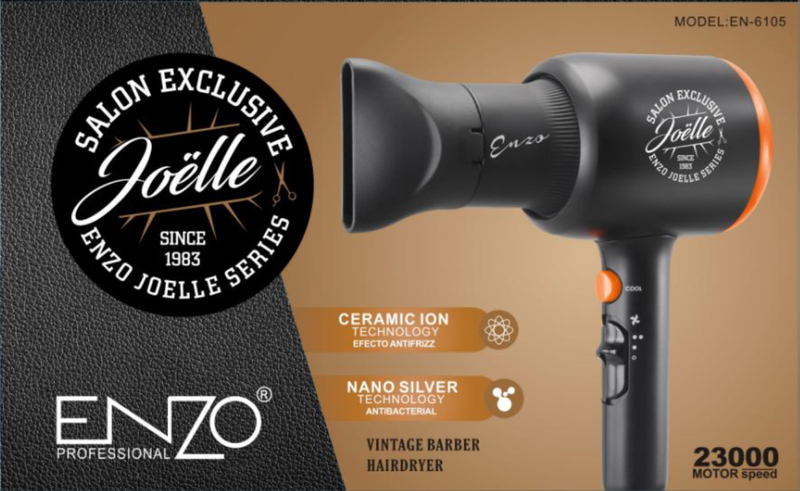 ENZO Hair Blow Dryer Ionic Professional Hair dryer EN 6105
