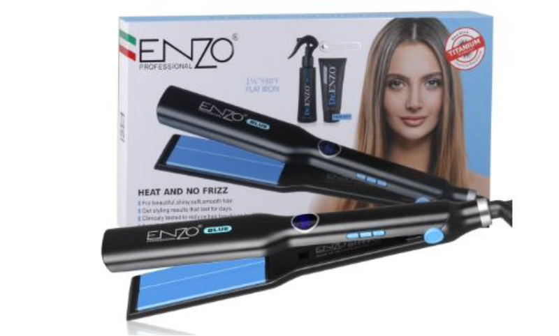 ENZO High quality professional custom hair straightener crimper flat iron EN 3867