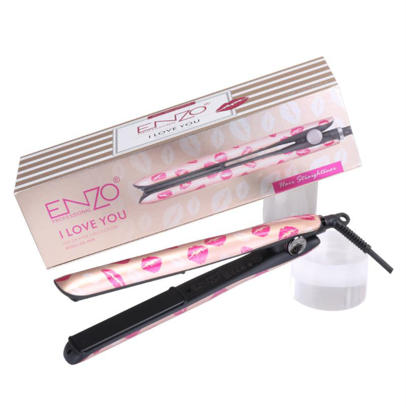 ENZO Professional Mini Lips Graffiti Cartoon Hair Straightener EN 3828