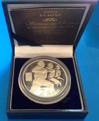 1995 Silver R2 RUGBY WORLD CUP