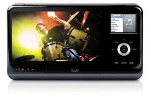 iLUV i1155 LCD Portable DVD Player with iPod Dock