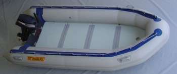 STINGRAY SPORT 3M Inflatable + SUZUKI DLF 5 Motor