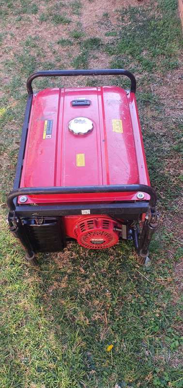 Ryobi Generator 5.5KVA Key Start