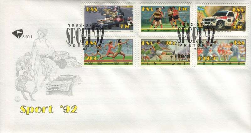 South Africa FDC  no. 5.20.1    1992