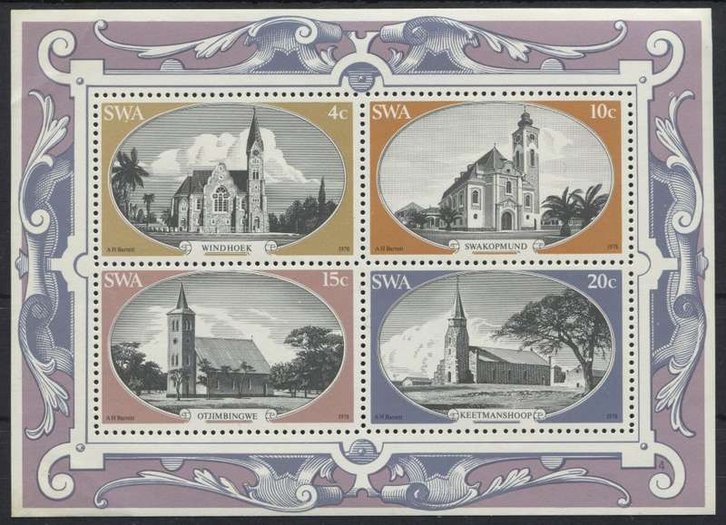 SWA - Miniature Sheet - 1978 - MNH