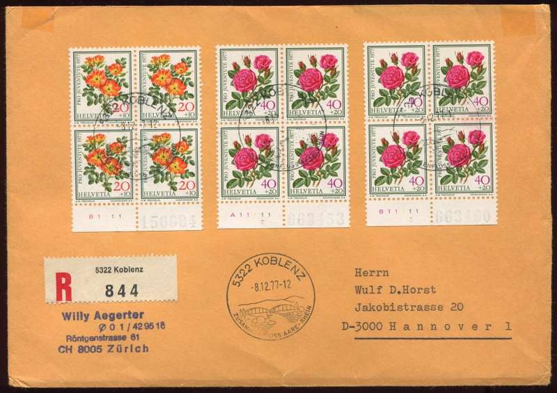 Switzerland - Cover Open at Top and Right