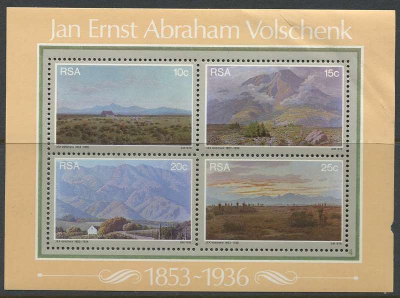 RSA - Miniature Sheet - MNH