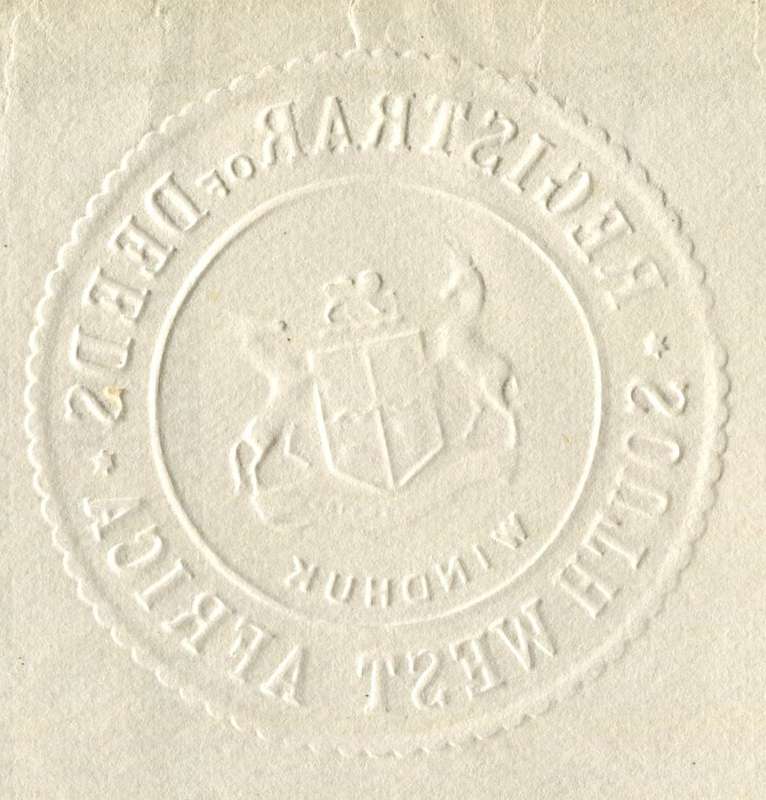 SWA - Document - Deed of Transfer - No Stamps
