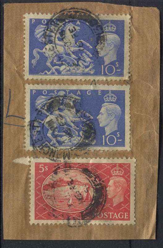 Great Britain - Used on Piece