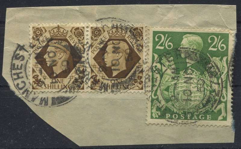 Great Britain - Used on Piece