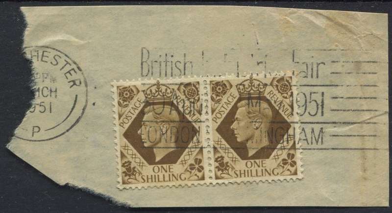 Great Britain - Used on Piece