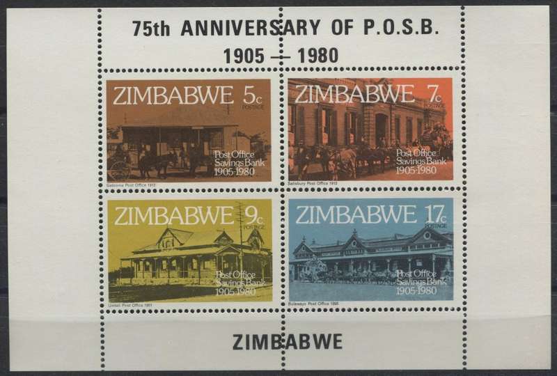 Zimbabwe - Miniature Sheet - MNH