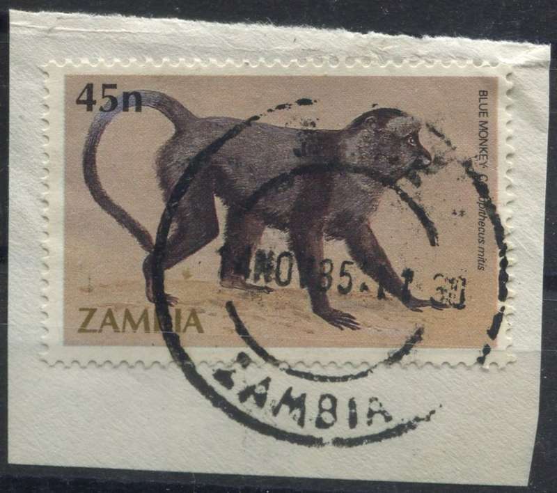 Zambia - Used on Piece
