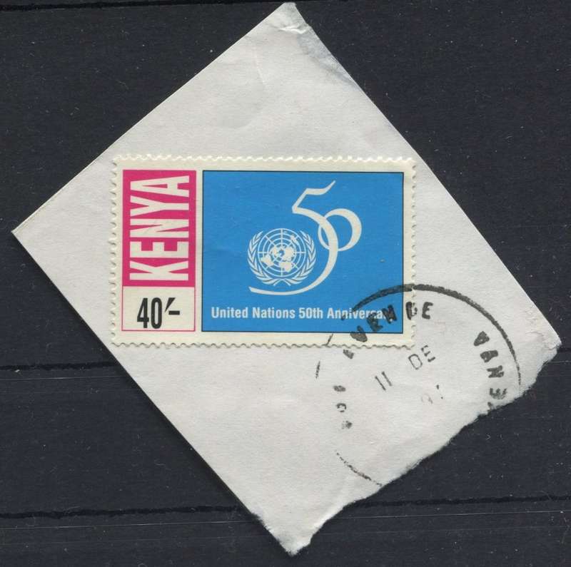 Kenya - Used on Piece