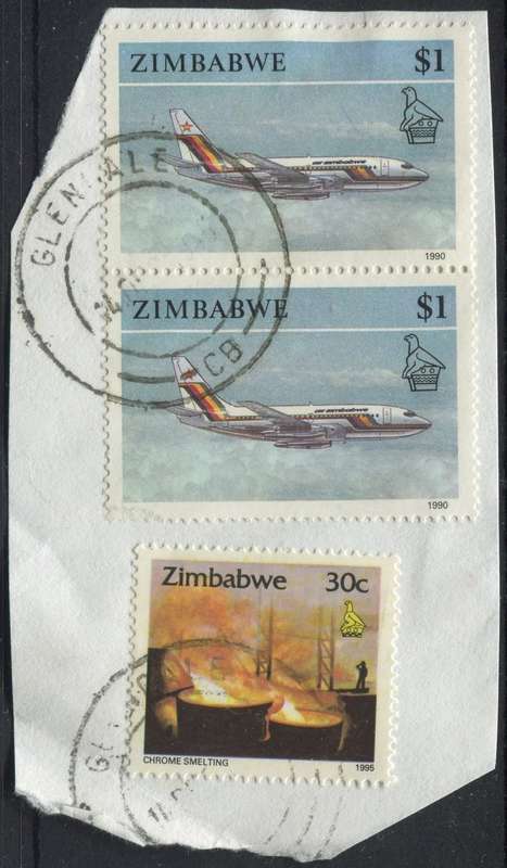 Zimbabwe - Used on Piece