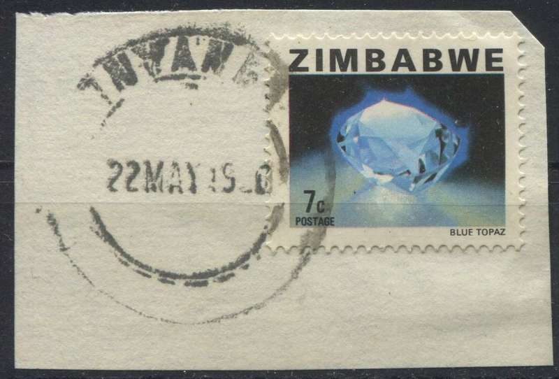 Zimbabwe - Used on Piece