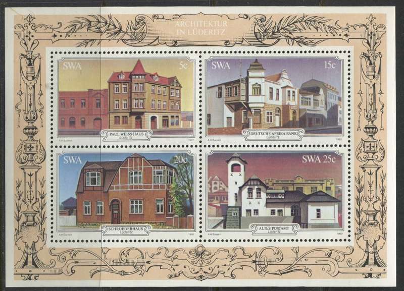 SWA - Miniature Sheet - 1981 - MNH
