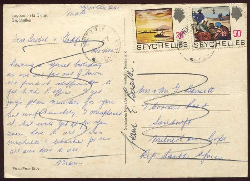 Seychelles - Post card - Used