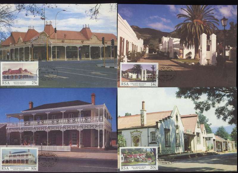 RSA - 4 Maxi/Post Cards - Unused