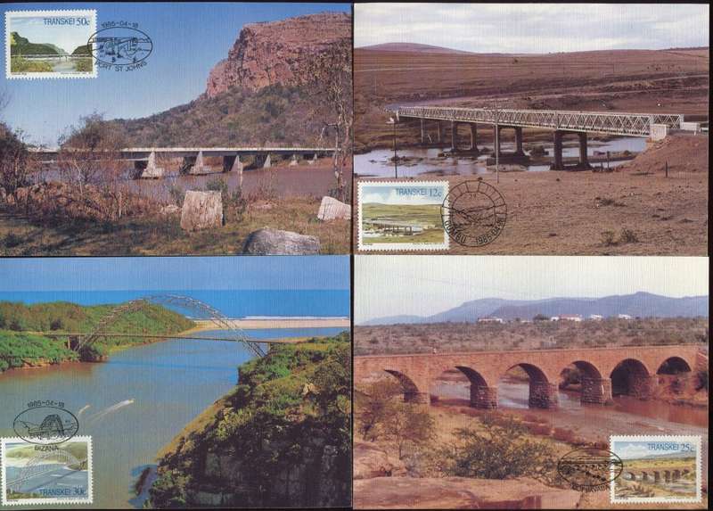 Transkei - 4 Maxi/Post Cards - Unused