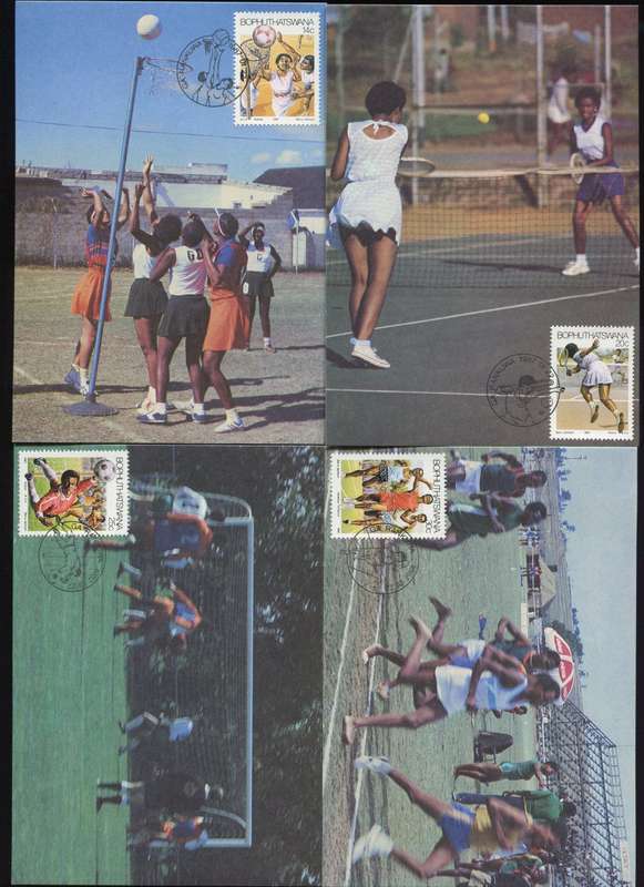 Bophuthatswana - 4 Maxi/Post Cards - Unused