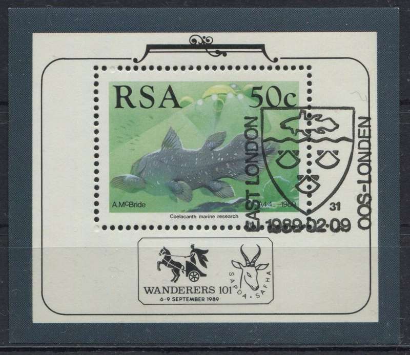 RSA - Miniature Sheet - CTO