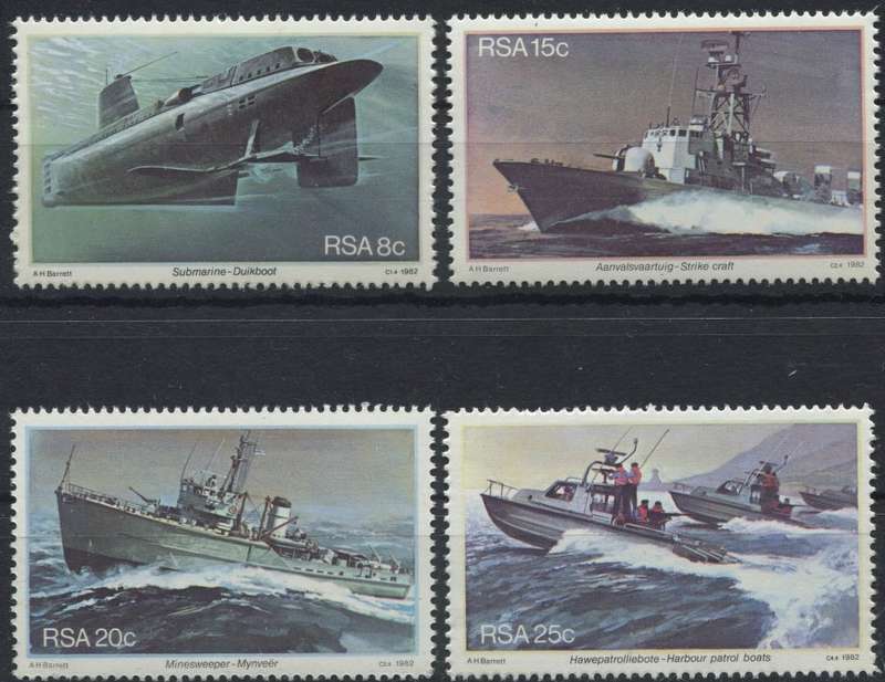 RSA - Ships  - MNH