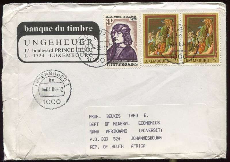 Luxembourg - Cover