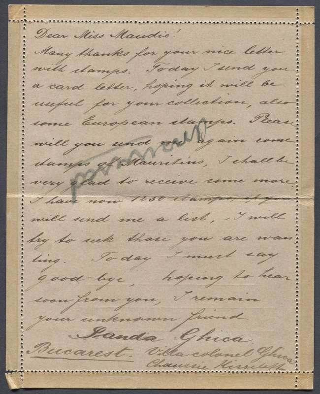 Romania - Letter Card - Used