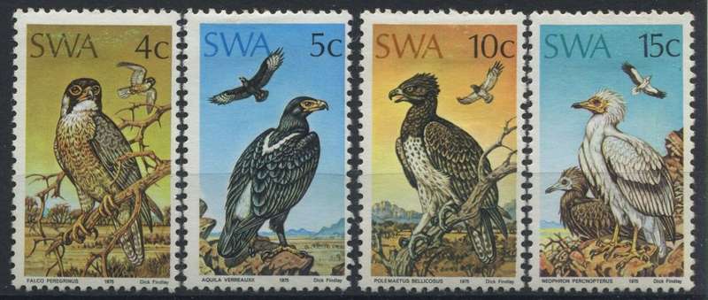 SWA - Birds - 1975 - MNH