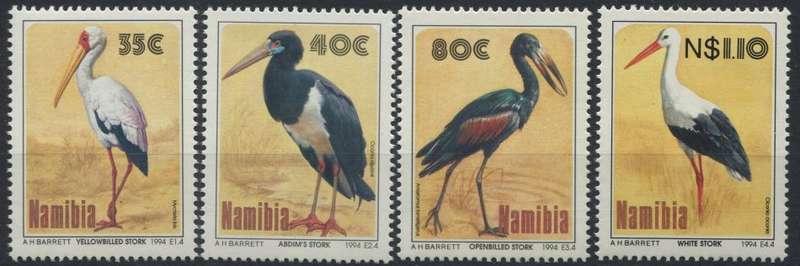 Namibia - Birds - 1994 - MNH