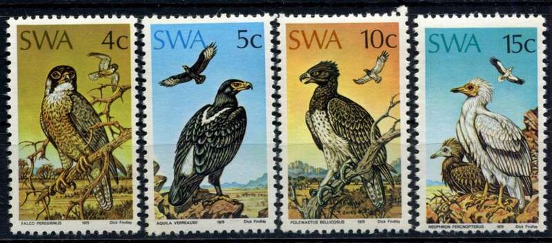 SWA - Birds - 1975 - MNH