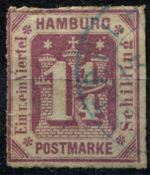 German States - Hamburg - Used
