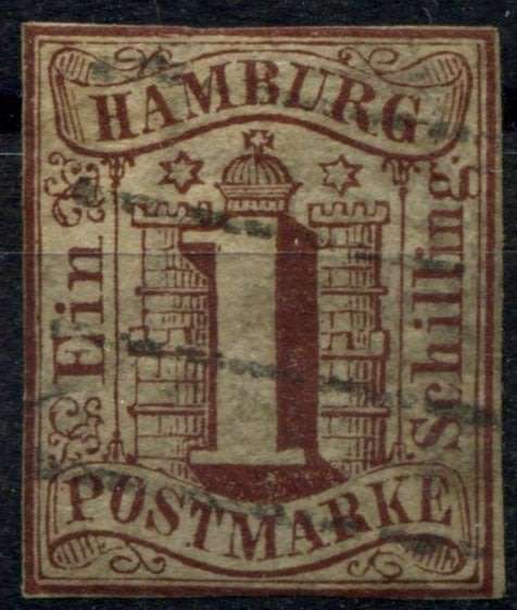 German States - Hamburg - Used