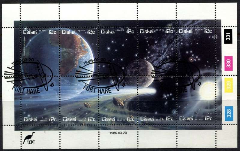 Ciskei - 1 Complete Sheet of 10 - 1986 - CTO