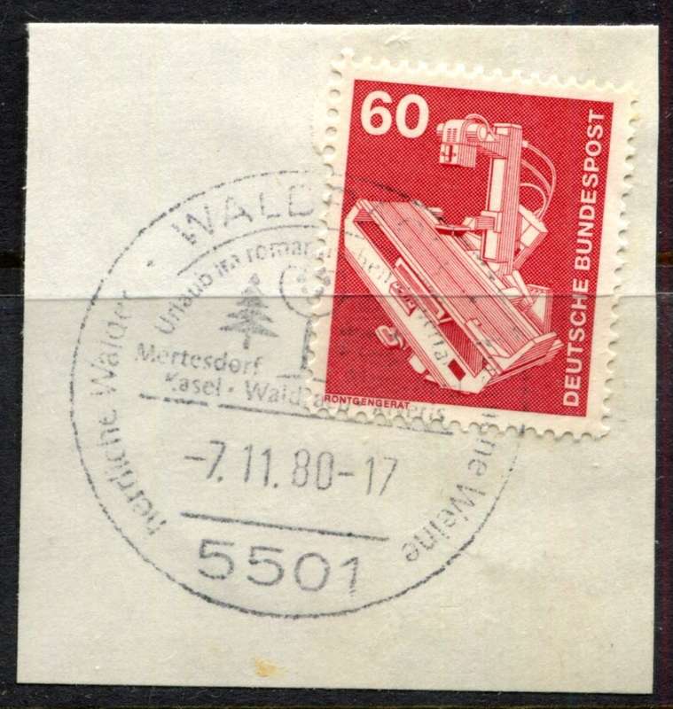 Germany - Federal - Postmark - Used on Piece
