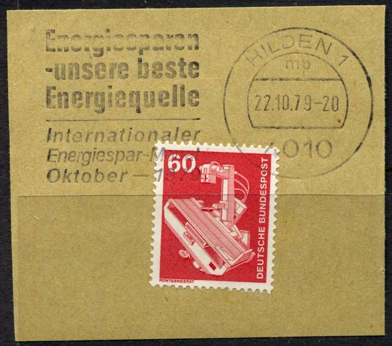 Germany - Federal - Postmark - Used on Piece
