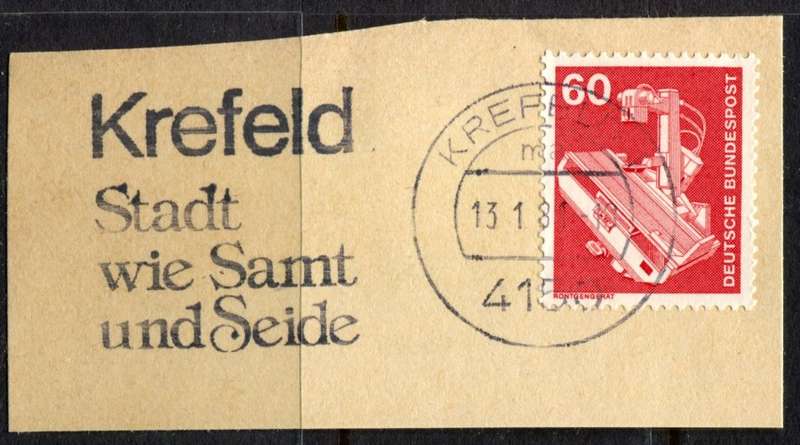 Germany - Federal - Postmark - Used on Piece